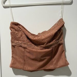 Elegant Lace Trimmed Women's Camisole